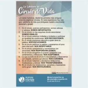 Folleto "La sabiduría del Círculo de Vida" 2025