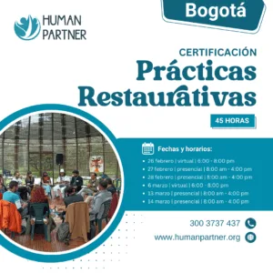BOGOTÁ 2026 - Certificación Prácticas Restaurativas